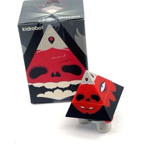 KidRobot Dunny - 3" Pyramidun Red Andrew Bell - Imagen 1 de 4
