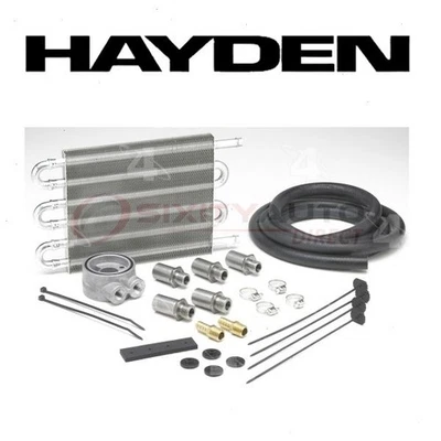 Hayden Engine Oil Cooler for 1983-1988 Mitsubishi Cordia - Belts Cooling gh - Изображение 1 из 4