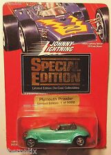 Johnny Lightning Plymouth Prowler Green Newsflash Special Edition 1994 MOSC Teal