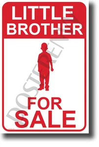 Little Brother a la venta - NUEVO PÓSTER DE HUMOR - Imagen 1 de 1