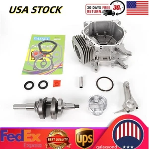 Kit de reconstrucción de cigüeñal FIT Honda GX390 GX340 juego de juntas de varilla de pistón bloque - Imagen 1 de 12