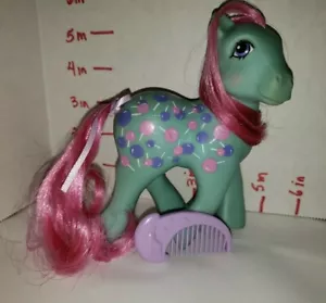 My Little Pony MLP G1 Vtg Twice as Fancy Sweet Tooth Lollipop & Comb - Picture 1 of 4
