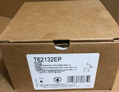 Moen T62132EP Single Handle Posi-Temp Pressure Balanced Shower - Chrome New