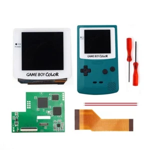 GBC OLED Screen Touch Laminated OSD Menu Retro Pixel AMOLED Screen+Pre-cut Shell - Picture 1 of 60
