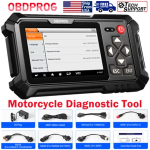 ATV MTV Full Systems Motorcycle OBD2 Scanner Engine Diagnostic Tool Code Reader - Picture 1 of 11