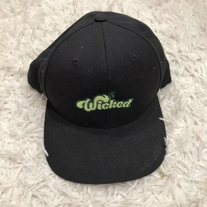 Yupoong the Classics wicked wool baseball hat black - Picture 1 of 6