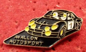 SELTENE ALPINE PINS RENAULT A 110 BERLINETTE AVALLON AUTOSPORT SCHWARZ - Bild 1 von 1