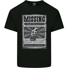 Wanted Remote Control Funny TV Lost Misplaced Mens Cotton T-Shirt Tee Top