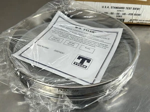 W.S. Tamiz de prueba Tyler 8" #20 850um HH acero inoxidable 5365 - Imagen 1 de 3