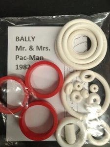Kit Elastiques Flipper - Mr & Mrs PACMAN - 1982 - BALLY - Pinball Rubber Kit - Picture 1 of 1