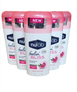 Nulab Anti-Perspirant Felling Bliss 48H Protection Roll On Sticks 6x64g Pack - Picture 1 of 3