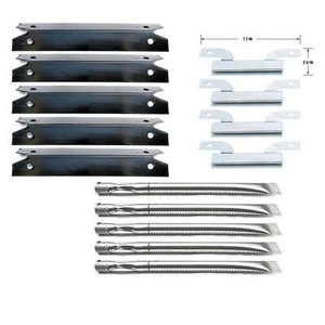 Replacement Parts Kit for Gas Grill Brinkmann 810-1575-W Burner Tubes Heat Plate - Picture 1 of 5