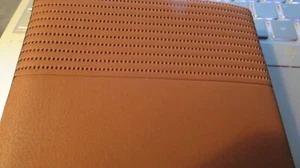 MEN'S - ACCESSORY- SLIM LEATHER FUERDANNI BI-FOLD WALLET - Picture 1 of 4