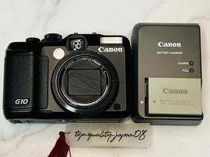 Canon PowerShot G10 14.7MP Digital Camera Black W/ Battery Fast Shipping F/J - Picture 1 of 22
