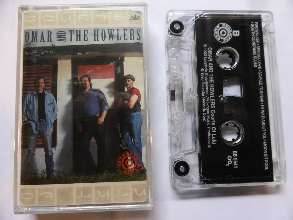 OMAR AND THE HOWLERS - COURTS OF LULU, ROUNDER RECORDS, 1993, VG+/EX , Music ... - Image 1 of 1