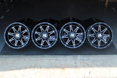POLARIS RANGER 500 14" HL4 ALUMINUM ATV / UTV WHEELS ( SET 4 ) POL3CA - Image 1 of 3
