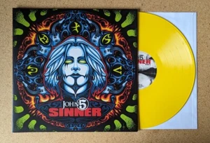 John 5 Sinner LP Vinyl Record - Alice In Chains Metallica White Zombie - Picture 1 of 8