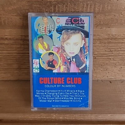 Culture Club - Colour by Numbers (1983) Music Cassette - Imagem 1 de 4