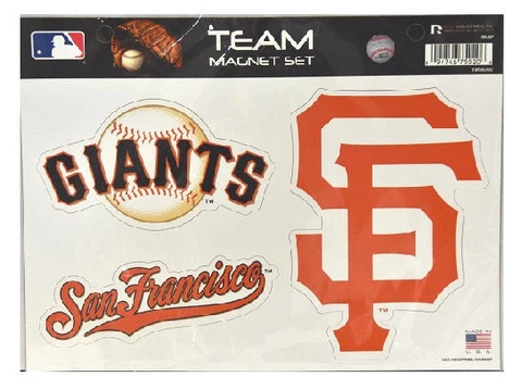 Rico Industries MLB San Francisco Giants Team Magnet Set Cover