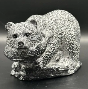 Edmund Wolf Original Kunst geschnitzte Skulptur Bär Sammlung Kanada - Bild 1 von 5