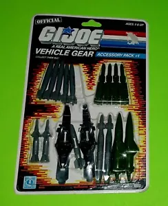 1986 GI JOE ARAH VEHICLE GEAR ACCESSORY PACK #1 HASBRO FACTORY SEALED MOC 🔥 - Picture 1 of 5