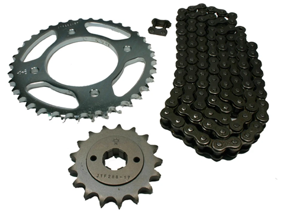 Juego de cadena y piñón 17/37 Honda CB550F Super Sport, 1975-1979 - CB 550F  Foto 1 de 1