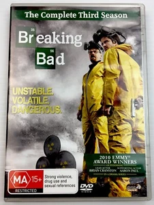 Breaking Bad DVD Bryan Cranston Series 3 PAL MA15+ R4 - Picture 1 of 3