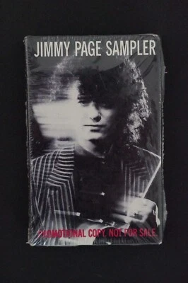 JIMMY PAGE SAMPLER PROMOTIONAL COPY CASSETTE TAPE - Image 1 of 2