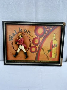 Johnnie Walker Whiskey Red Label 3D Wooden Sign - Bild 1 von 11
