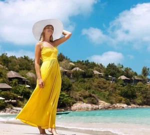 Summer Floppy Hat Wide Brim UV 50 Protection Collection Packable Beach Cruise - Picture 1 of 3