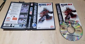 NHL 97 completo in scatola Sega Saturn Pal UK - Foto 1 di 1