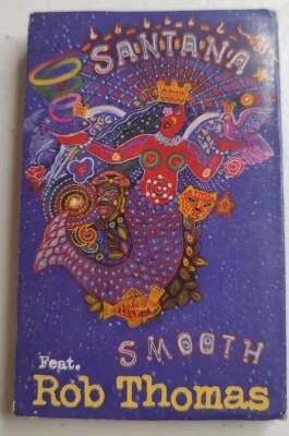 Santana Smooth Featuring Rob Thomas Cassette Single Arista Records 1999 El Farol - Image 1 of 4