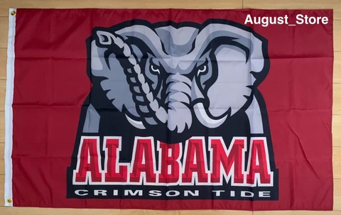 University of Alabama Crimson Tide 3x5 ft Flag Roll Tide NCAA Cover