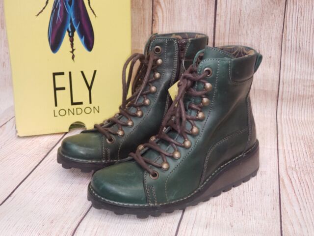 FLY London Botas de combate para mujer