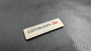 Interior Metal Emblema Mugen SI Edición Limitada Honda Coche Logo Panel Insignia Afinación - Imagen 1 de 9