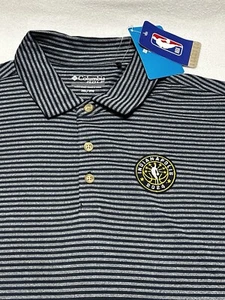 Columbia Golf Indy 2024 NBA All Star Game Polo Omni Wick Mens 3XL XXXL Shirt NWT - Picture 1 of 11