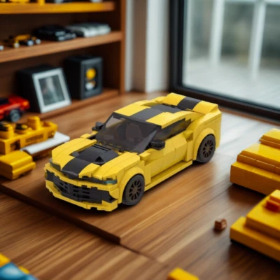 MOC Lego voiture (car) - Chevrolet Camaro - Photo 1/3