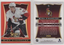 2013-14 Panini Select Black Friday Red Prizm /35 Mika Zibanejad #70