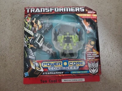 Transformers Power Core Combinadores Steamhammer y Constructicons Nuevo Foto 1 de 4