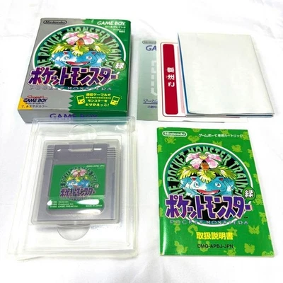 Pokemon Green Version Game Boy Nintendo Game Japan Authentic Tested Working - Image 1 of 4