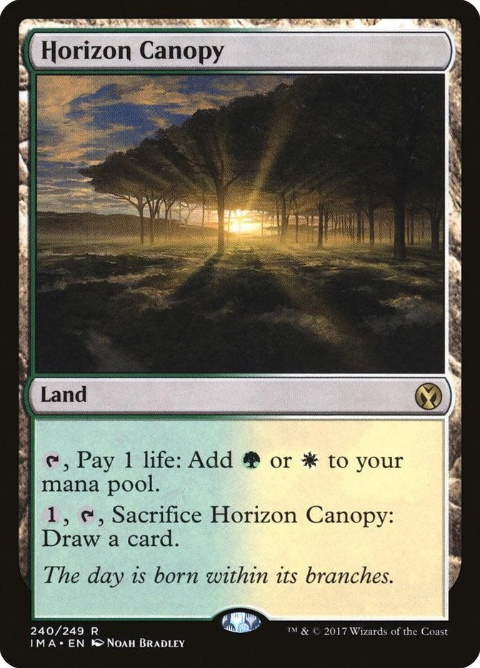 Horizon Canopy [Iconic Masters] Moderately Played Foil - Image 1 of 1