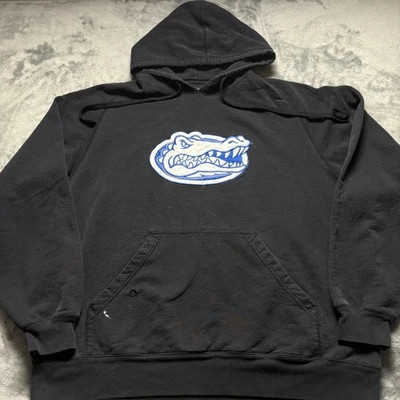 Sudadera con Capucha Vintage Años 90 Florida Gators Para Hombre XL Negra Antigua Bordada Prendas Exteriores Foto 1 de 4