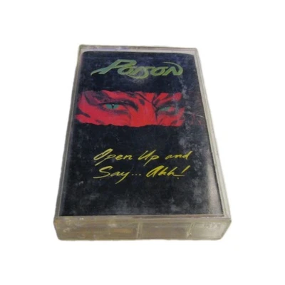 Poison Open Up And Say Ahh! Capitol Records 1988 Rock Cassette Tape #C4-48493 - Image 1 of 3