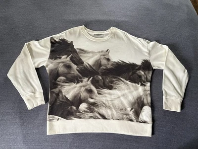 Толстовка AllSaints Running Horses Equidae Grunge Western Twee Indie Tumblr LG - Изображение 1 из 4