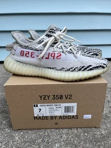 Adidas Zebra Yeezy Boost 350 V2 Herren Größe 7 Karton - Bild 1 von 17