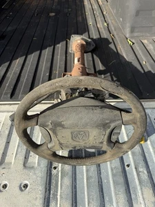 98.5-01 Dodge Ram 2500 3500 2nd Gen Cummins Steering Column And Wheel Automatic - Picture 1 of 3