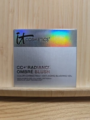 It Cosmetics CC+ Ombre Radiance Blush Coral Blush ~ Hard To Find ~ New In Box - Image 1 of 4