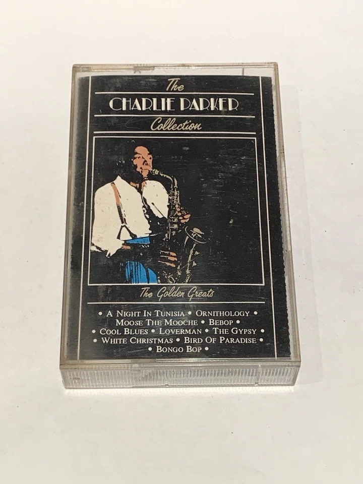 Charlie Parker Collection , The Golden Greats Cassette vintage jazz blue r&b   - Image 1 of 3