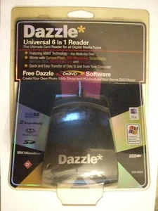 Dazzle Universal Multi Media 6-in-1 Card Reader Mac Windows DM-8400 NOS - Picture 1 of 1