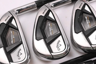 Callaway Rogue ST Max Irons / 5-PW+SW / Regular Flex Tensei AV Blue 65 Shafts - Image 1 of 4
